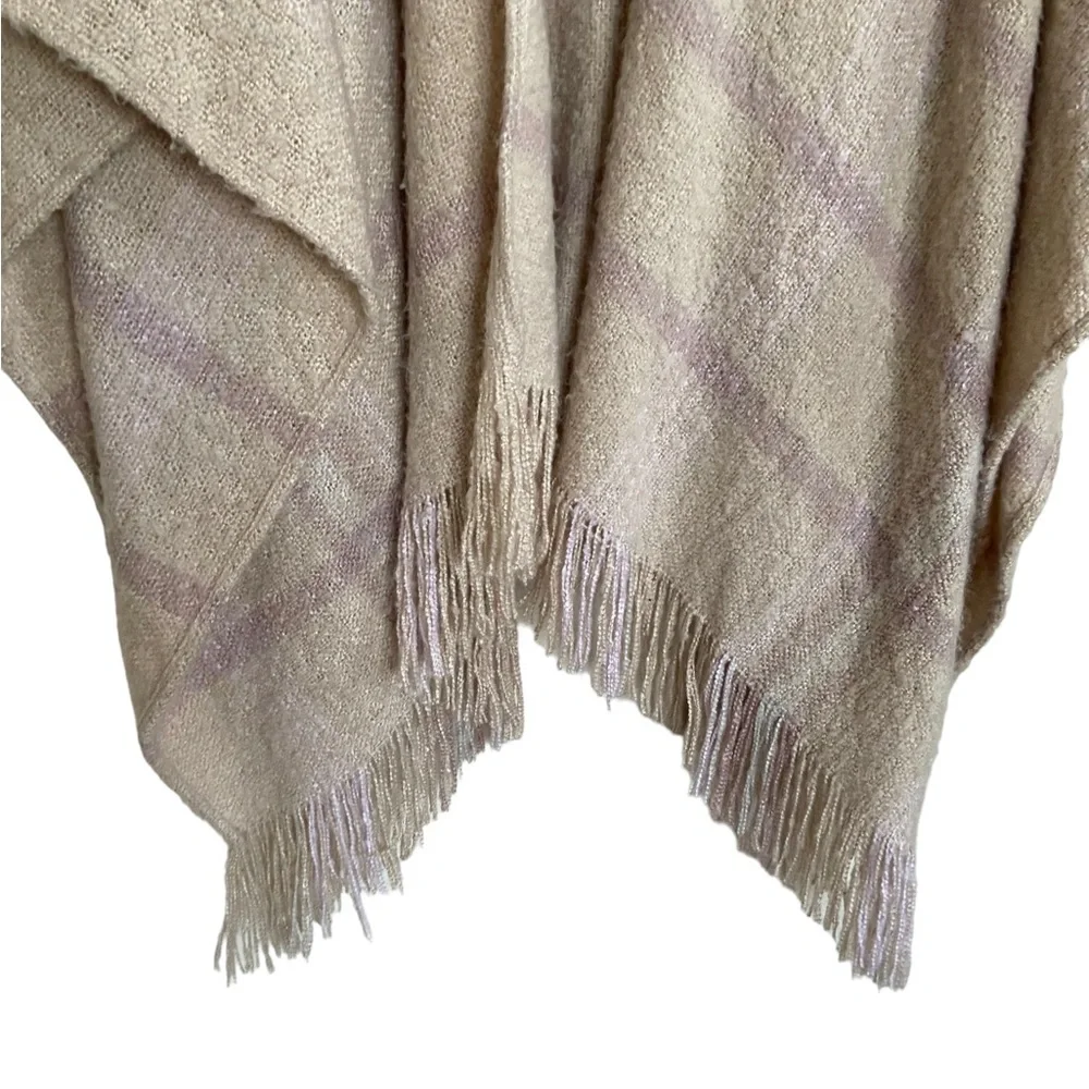 Free People Brighton Brushed Plaid Kimono